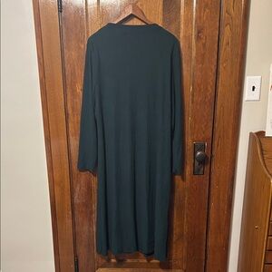 Time and Tru Dark Green Long Sleeve Dress
